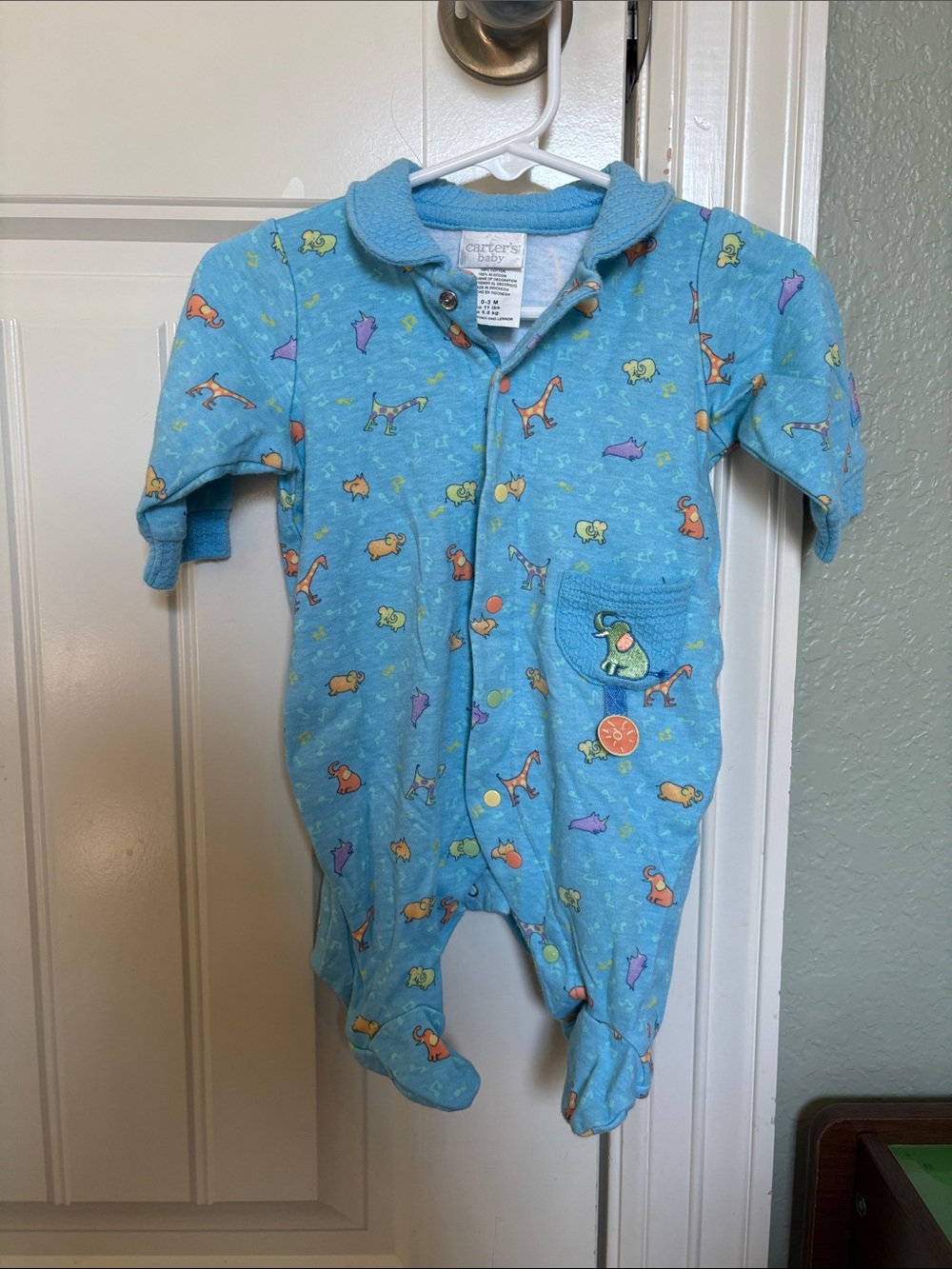 Vintage 90s Carters baby Onsie